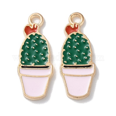 Подвески из эмали и сплава ENAM-O001-04C-G-1