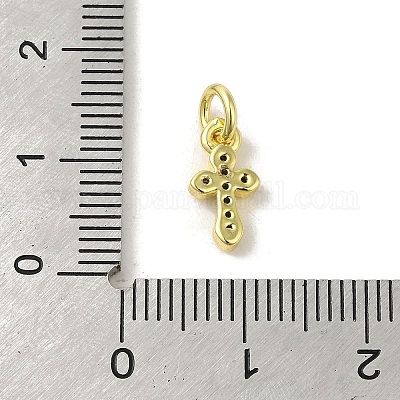 Латунные микро проложить кубического циркония подвески KK-M283-20F-01-1