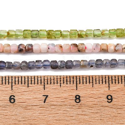 Природные смешанные камень бисер пряди G-RM241221-K19-1