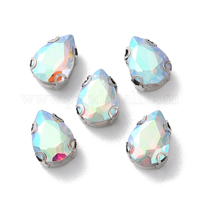 Каплевидная вышивка на стразах RGLA-L028-09D-05-1