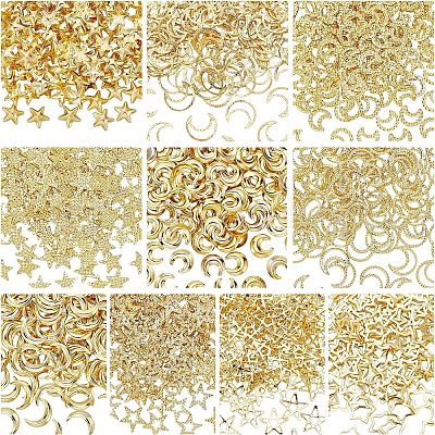 Латунные кабошоны MRMJ-OC0002-02G-1