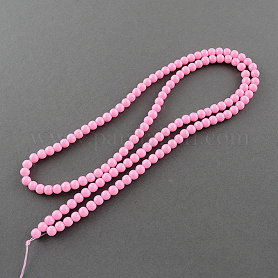 Окрашенные стеклянные бусины  X-DGLA-S071-8mm-37-1