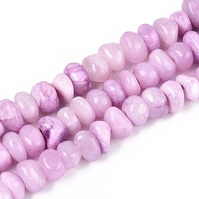 Окрашенные натуральные желтые нефритовые бусинки&nbsp;G-ZX005-13A-1