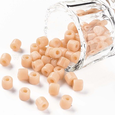 Непрозрачные цвета стеклянные круглые бусины стекляруса SEED-S045-001A-A02-1