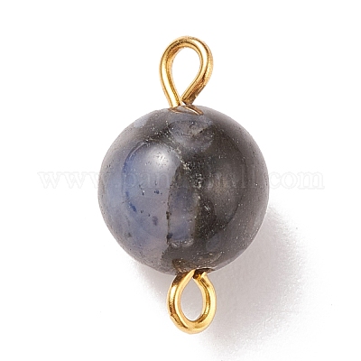 Подвески из натурального глаукофана PALLOY-JF01670-1