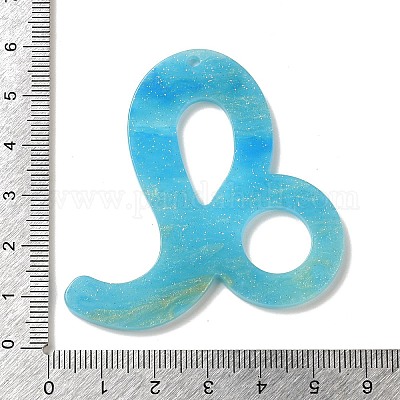 Акриловые подвески-брелки&nbsp;LS-SACR-S608-04G-01-1