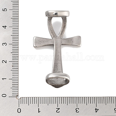 Не тускнеющие скользящие подвески/слайдерные бусины из нержавеющей стали марки 304 STAS-L274-008P-1