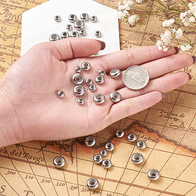 Бусины из нержавеющей стали 304 STAS-CD0001-05P-1