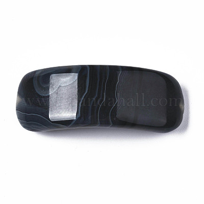 Соединители звеньев натурального агата&nbsp;G-S356-28A-1