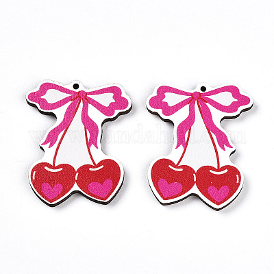 Печатные подвески дерева WOOD-T032-04H-1