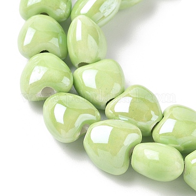 Фарфора ручной работы бисер нитей PORC-Z002-02D-1