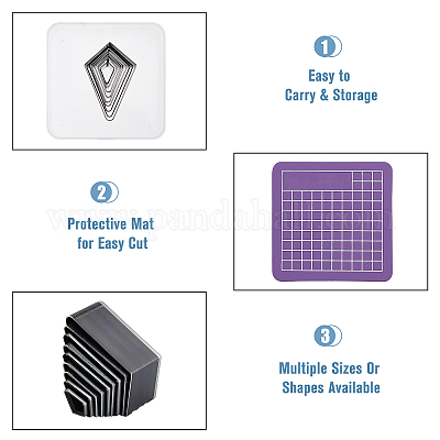 Набор шаблонов для резки железа 9 шт. DIY-SD0001-97-1