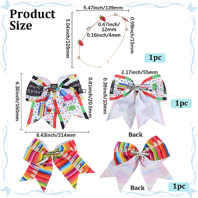 Сплав горный хрусталь ленты для волос OHAR-GF0001-42-1