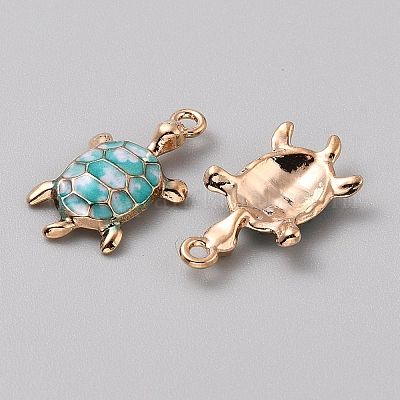 Подвески из эмали и сплава FIND-CJC0027-01G-08-1