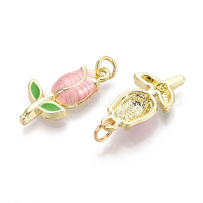 Латунь эмаль подвески KK-N268-85G-1