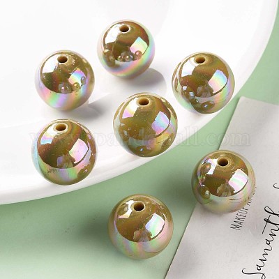 Непрозрачные акриловые бусины MACR-S370-D20mm-29-1