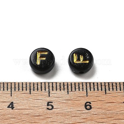 Покрытие непрозрачных акриловых бусин OACR-R005-03F-1