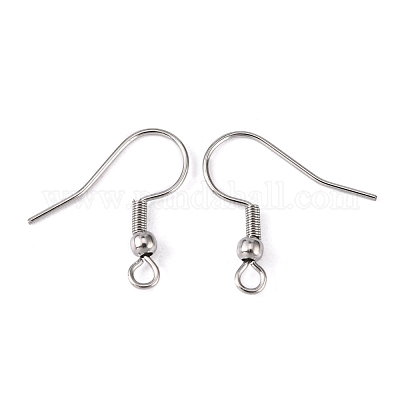 Крючки для сережек из хирургической нержавеющей стали 316 STAS-O032-01-1