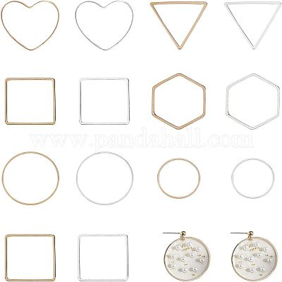 Латунные соединительные колечки KK-OC0001-01-1