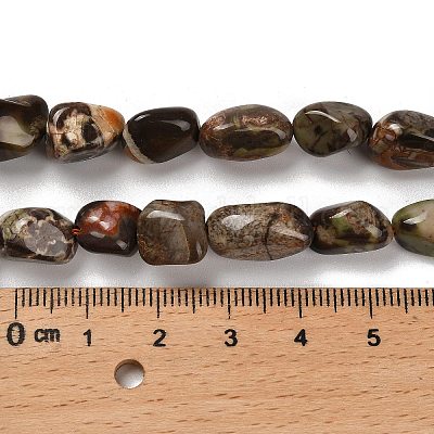 Океан Природный яшмы бисер нитей G-P497-01E-76-1