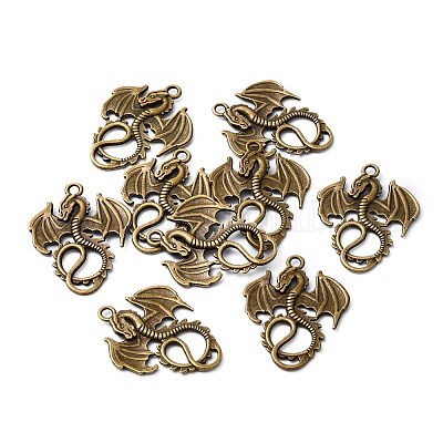 Сплавочные подвески тибетского стиля TIBE-Q050-64AB-LF-1