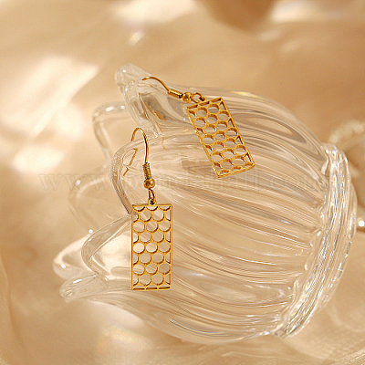 Серьги-подвески из нержавеющей стали 304 XO9681-1-1