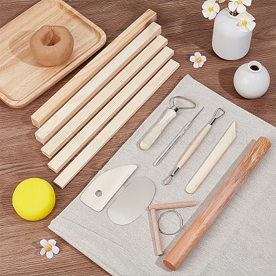 Прямоугольная льняная ткань DIY-OC0014-17-1