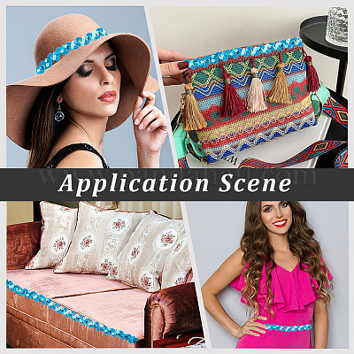 Бусины-пайетки из полиэстера&nbsp;OCOR-WH20012-13F-1