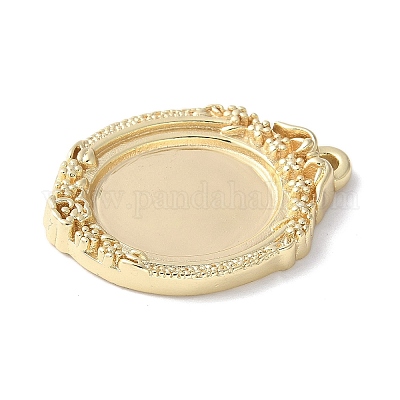 Сеттинги для кулона (кабошонов) KK-V005-01G-01-1