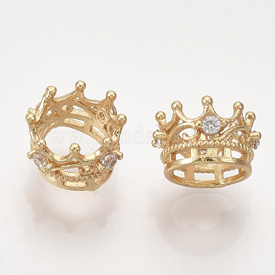 Латунные бусины KK-T035-122-G-1