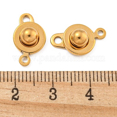 Ионное покрытие (ip) 201 застежки-кнопки из нержавеющей стали STAS-F139-082G-1