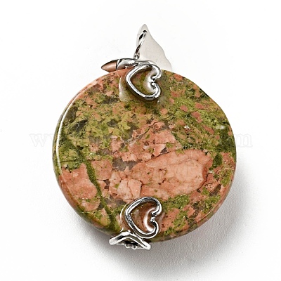 Природные подвески Unakite G-D473-04P-02-1