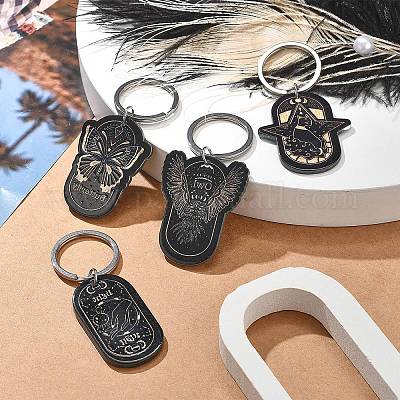 Акриловый брелок KEYC-JKC01005-1