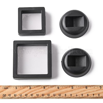 4шт 4 стиля пластиковый 3D плавающий держатель рамки дисплея&nbsp;ODIS-FS0001-02C-1