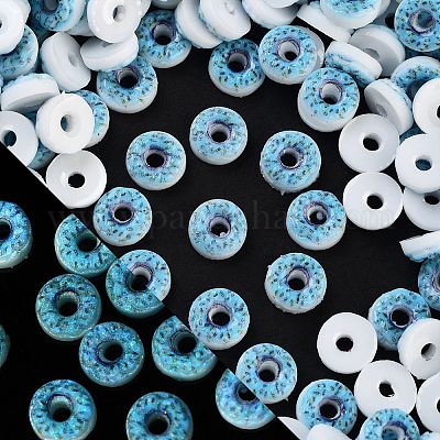 Кабошоны из светящейся смолы RESI-K036-27F-1