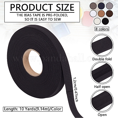 8 рулон эластичного шнура из полиэстера 8 цветов OCOR-BC0006-59-1