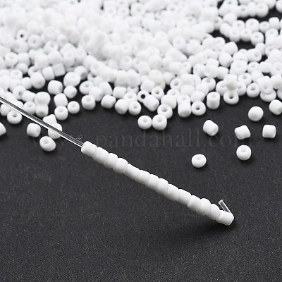 Матовые непрозрачные стеклянные бусины 12/0 шт.&nbsp;SEED-R029-2mm-A01-1