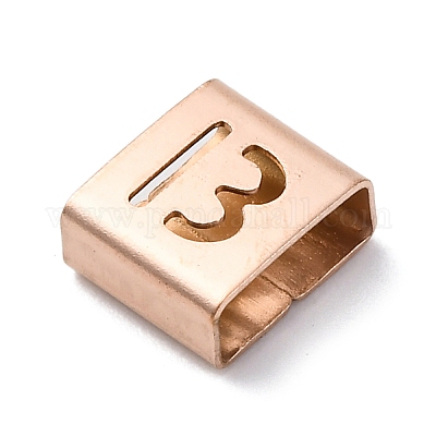 Ионное покрытие (ip) квадратные слайдеры из нержавеющей стали 304 STAS-L132-12B-RG-1