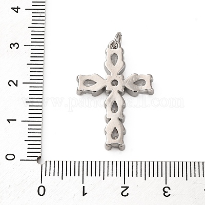 Латунные микро проложить кубического циркония подвески KK-P308-29P-1