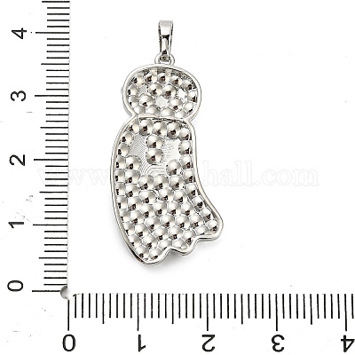 Подвески из латуни и эмали на Хэллоуин KK-F915-02C-P-1