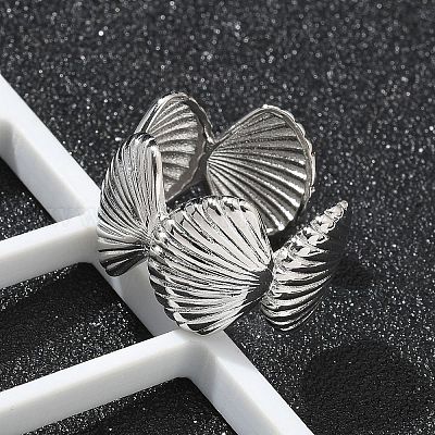 Латунные манжеты для женщин RJEW-U033-02P-1