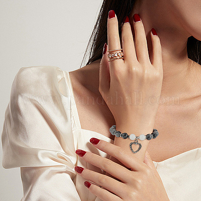 160 шт. 8 стиля 304 нержавеющая сталь разделительные бусины STAS-AR0001-75-1