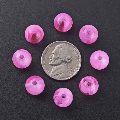 Акриловые бусины&nbsp;MACR-S375-001C-03-1