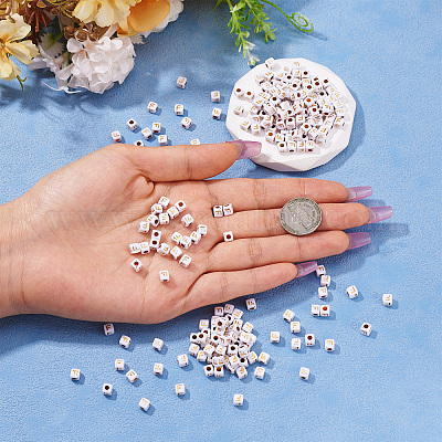 Непрозрачные акриловые бусины MACR-TAG0001-07F-1