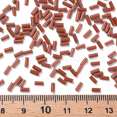 Непрозрачные цвета стеклянные стеклярус SEED-N005-001-B01-1