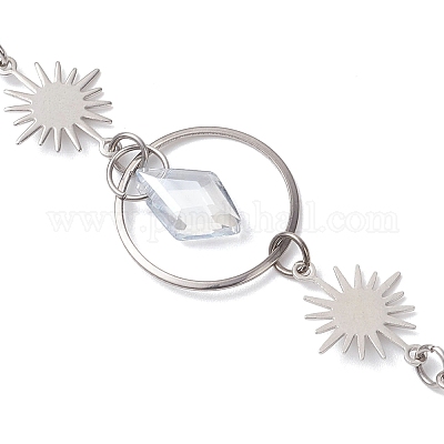 Стеклянные подвесные ловцы солнца HJEW-JM04530-1