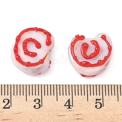 Бусины лэмпворк  LAMP-D303-08F-1