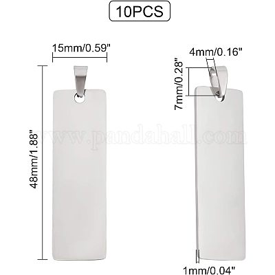 Подвески из нержавеющей стали 304 STAS-UN0005-93-1
