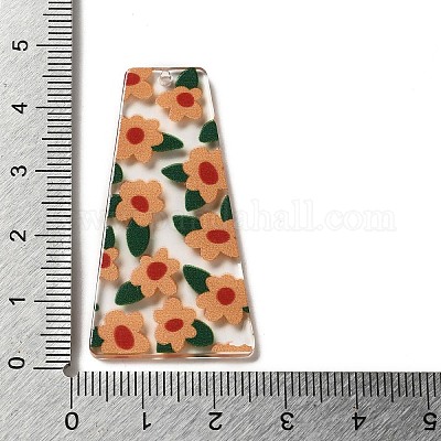 Печатные акриловые подвески TACR-F007-03H-1