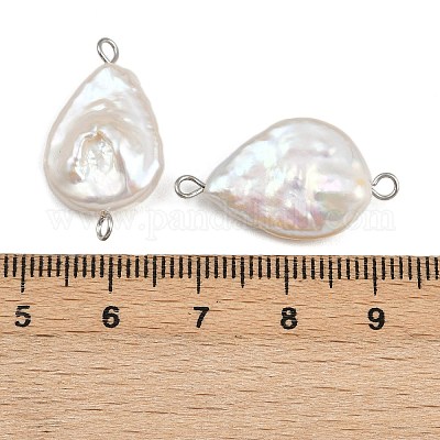 Подвески-капельки из натурального пресноводного жемчуга Кеши STAS-D378-15P-1